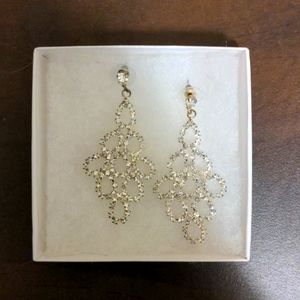 Rhinestone earrings
